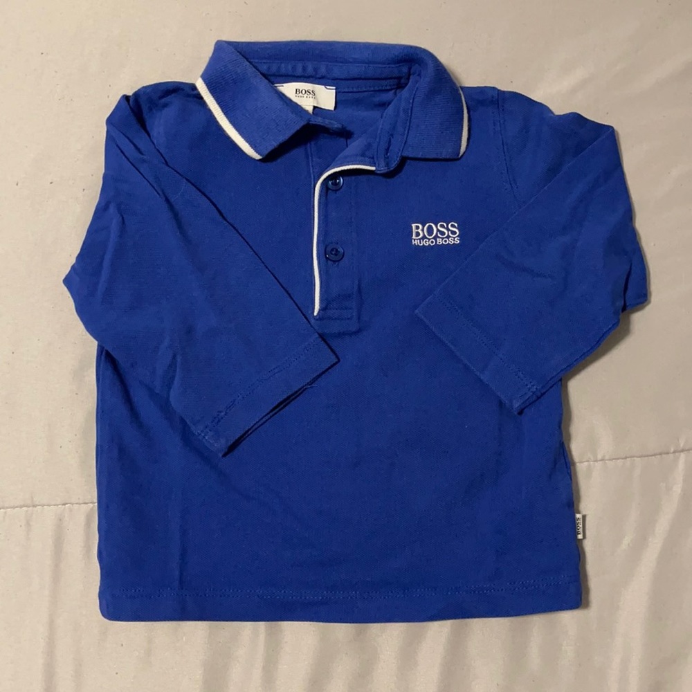 Hugo boss long sleeve polo